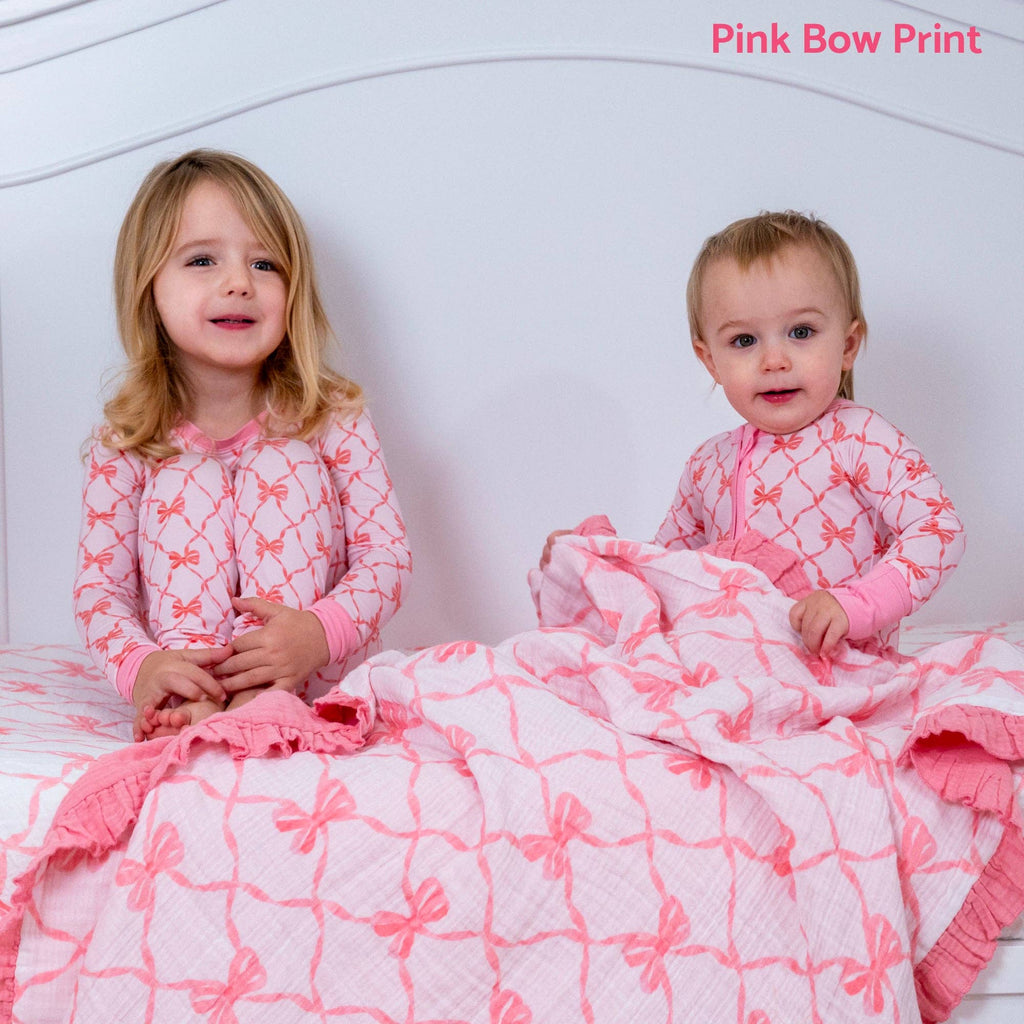 Beautiful Bows 2pc Pajama Set