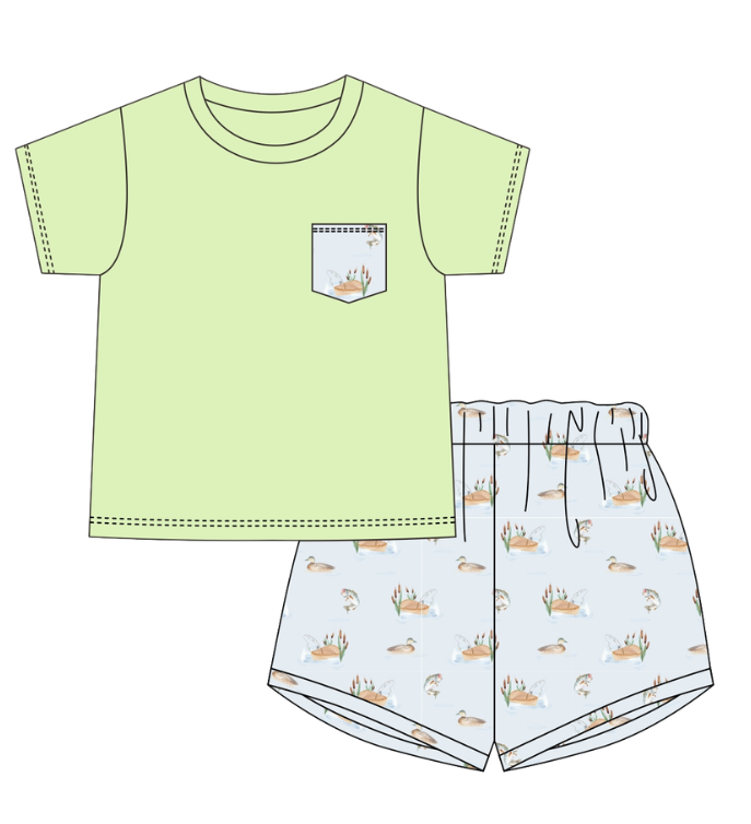 Southern Taters - Country Boy Short Set