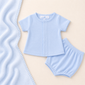 Magnolia Baby - Solid Essentials Diaper Cover Set - Light Blue