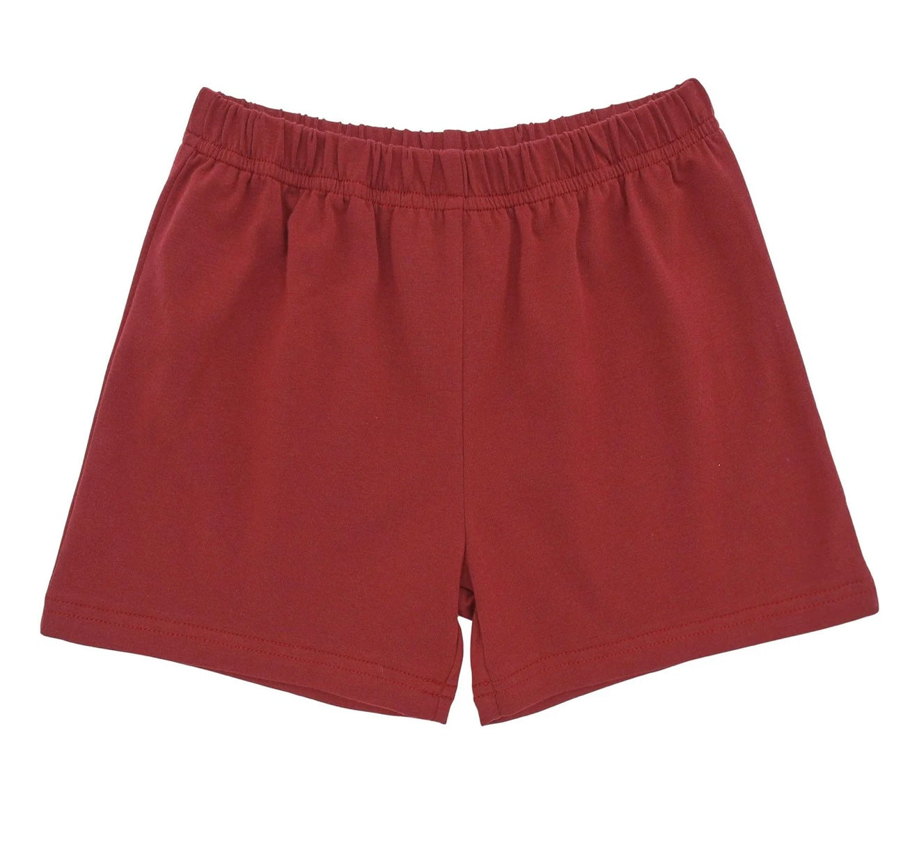 Jellybean Maroon Knit Shorts