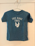 Free Range Chick Tee - Soft Cotton - Teal