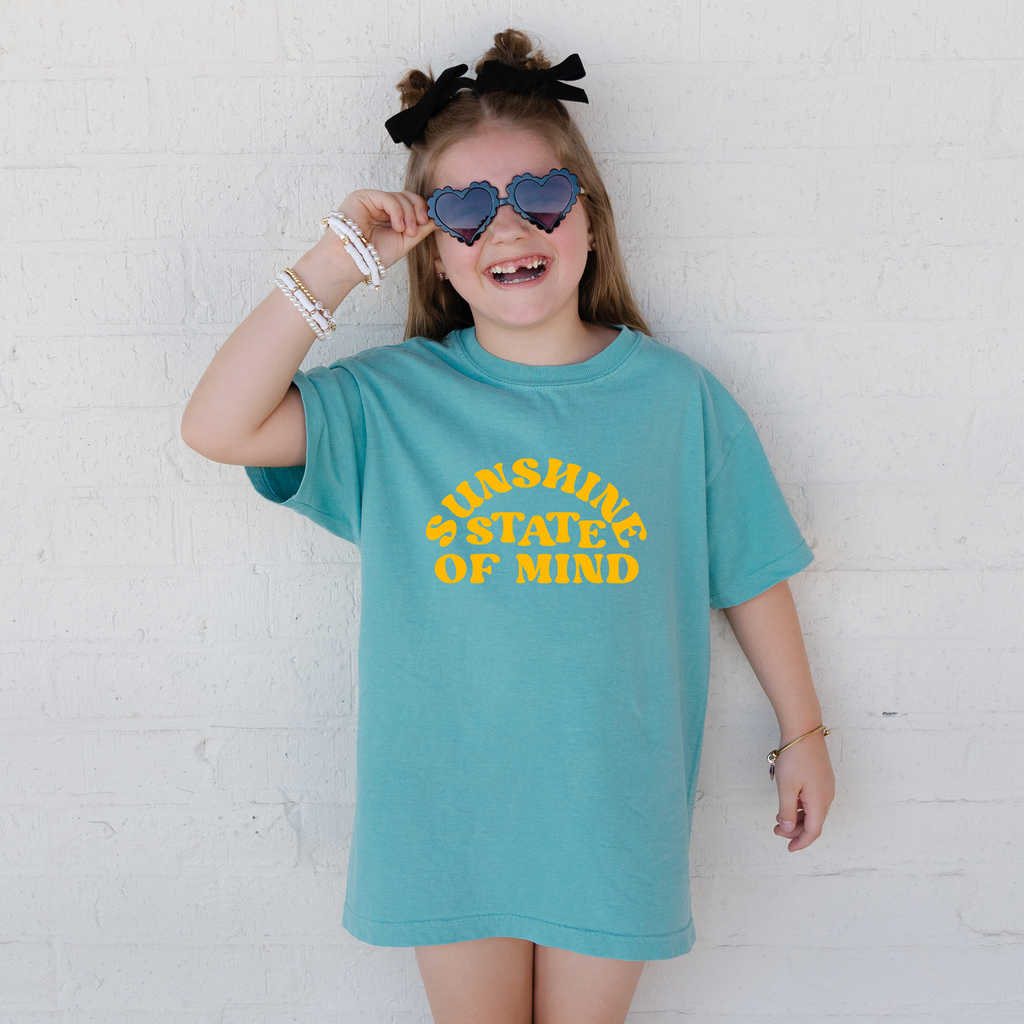 Sunshine State Of Mind | Comfort Colors Kids Tee