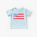 American Flag and Bow Girl Shirt