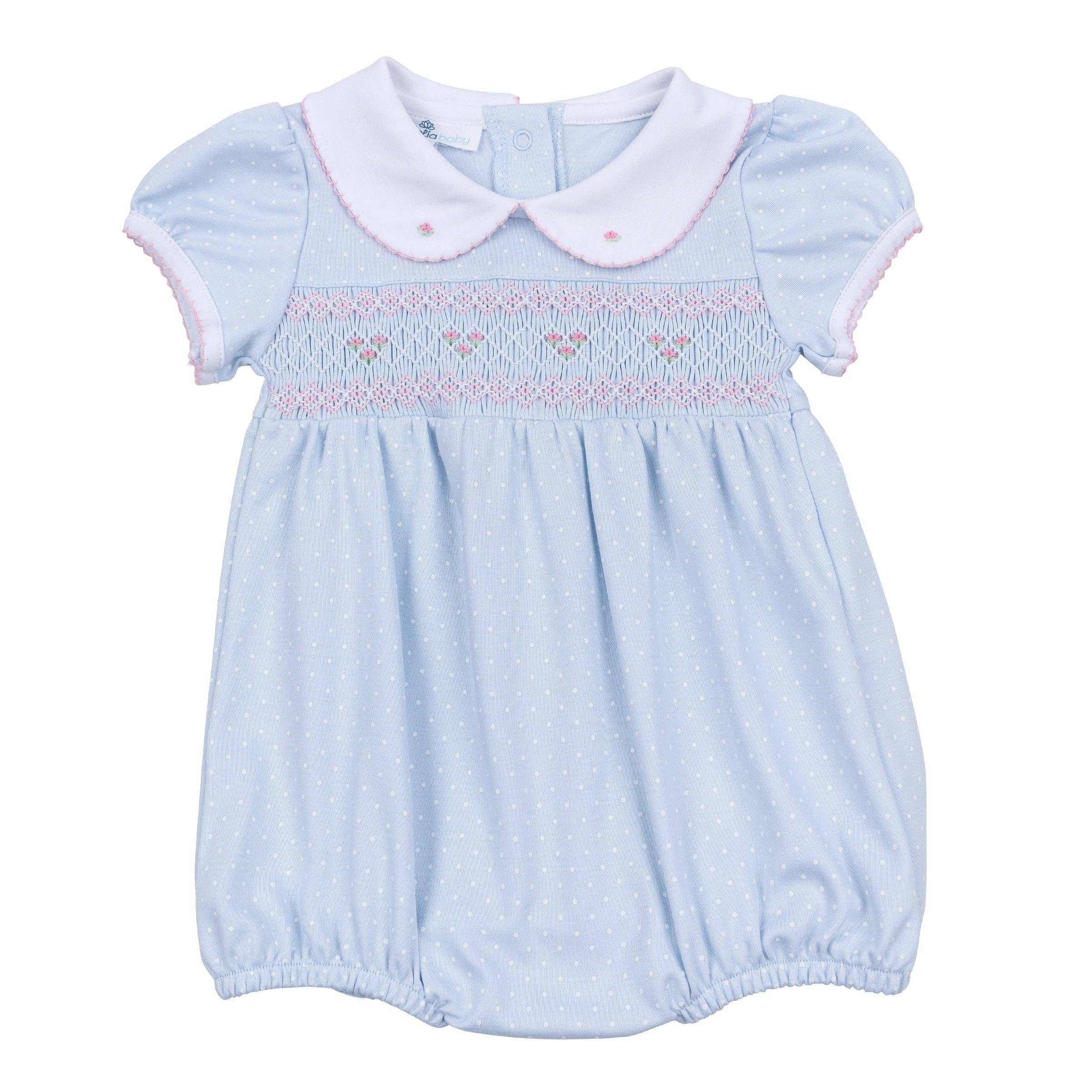 Magnolia Baby - Piper's Classics Smocked Bubble