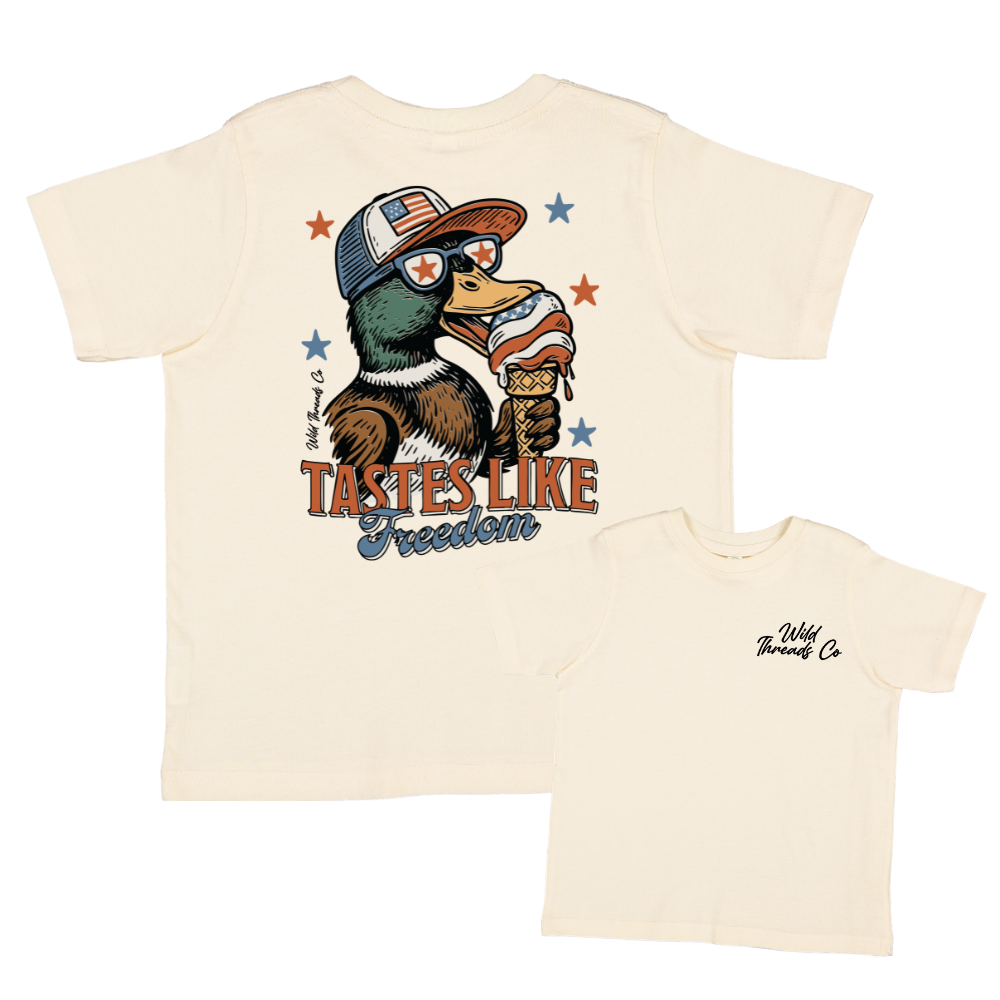 Wild Threads Co - Tastes Like Freedom Duck Tee