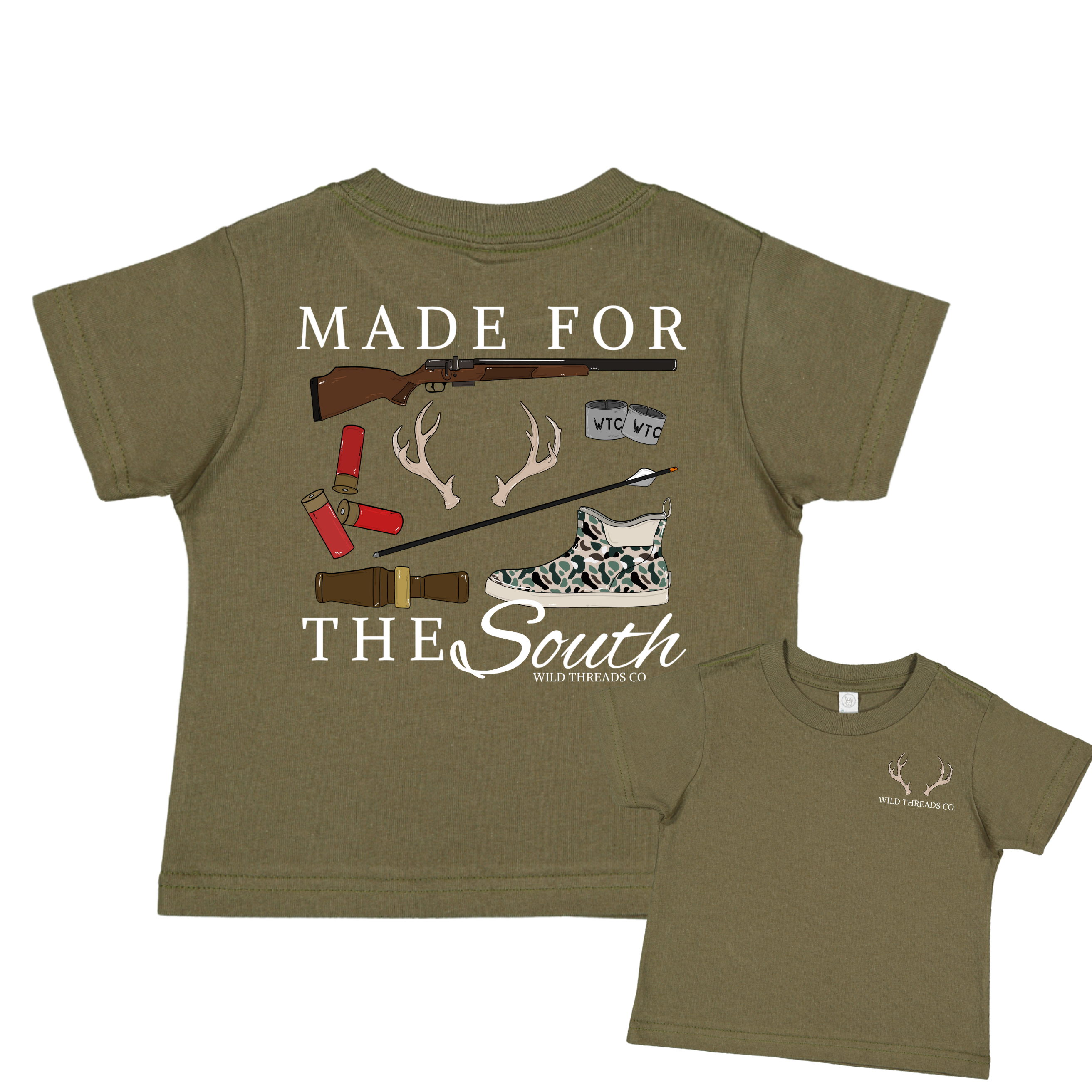 Wild Threads Co - Made For The South Tee
