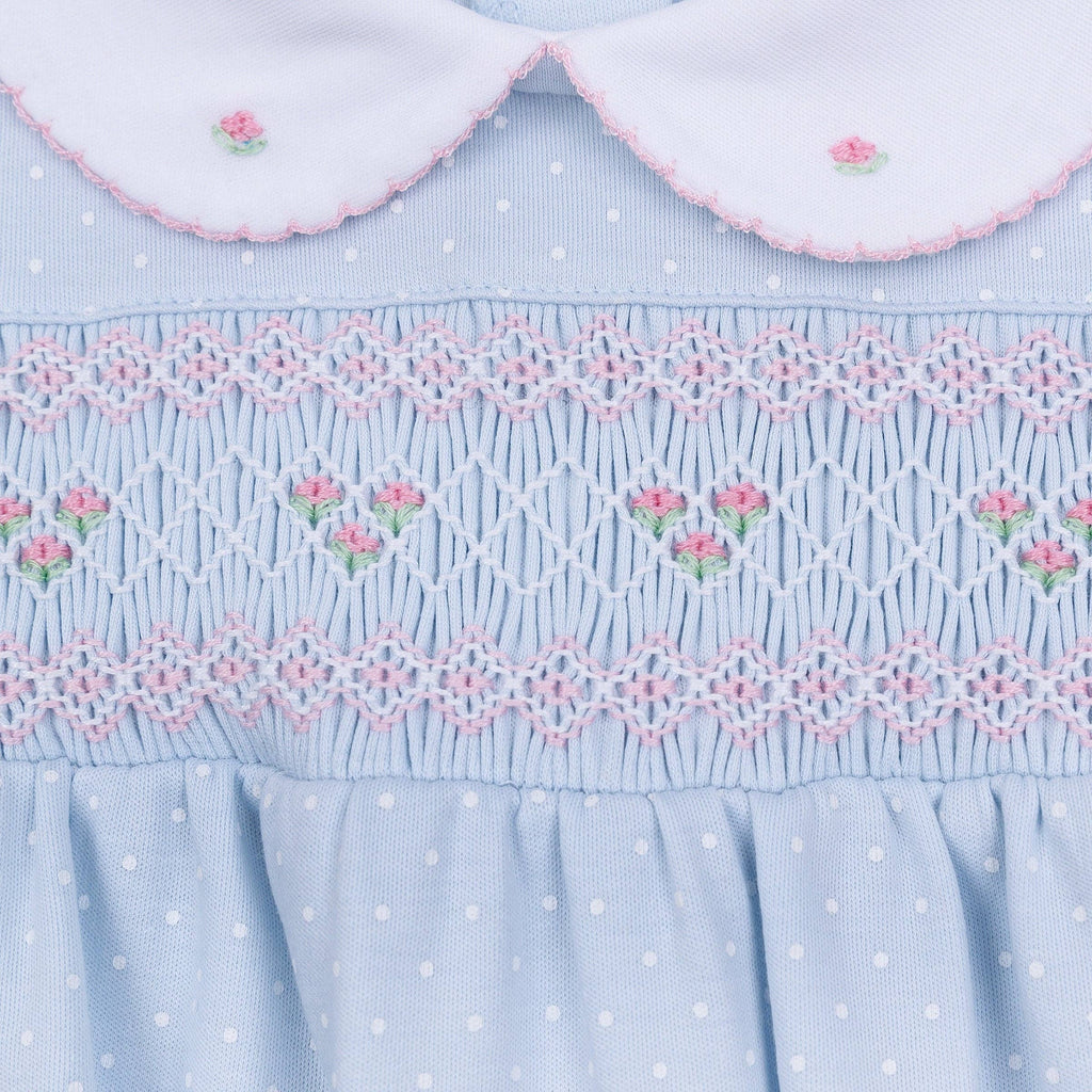 Magnolia Baby - Piper's Classics Smocked Bubble