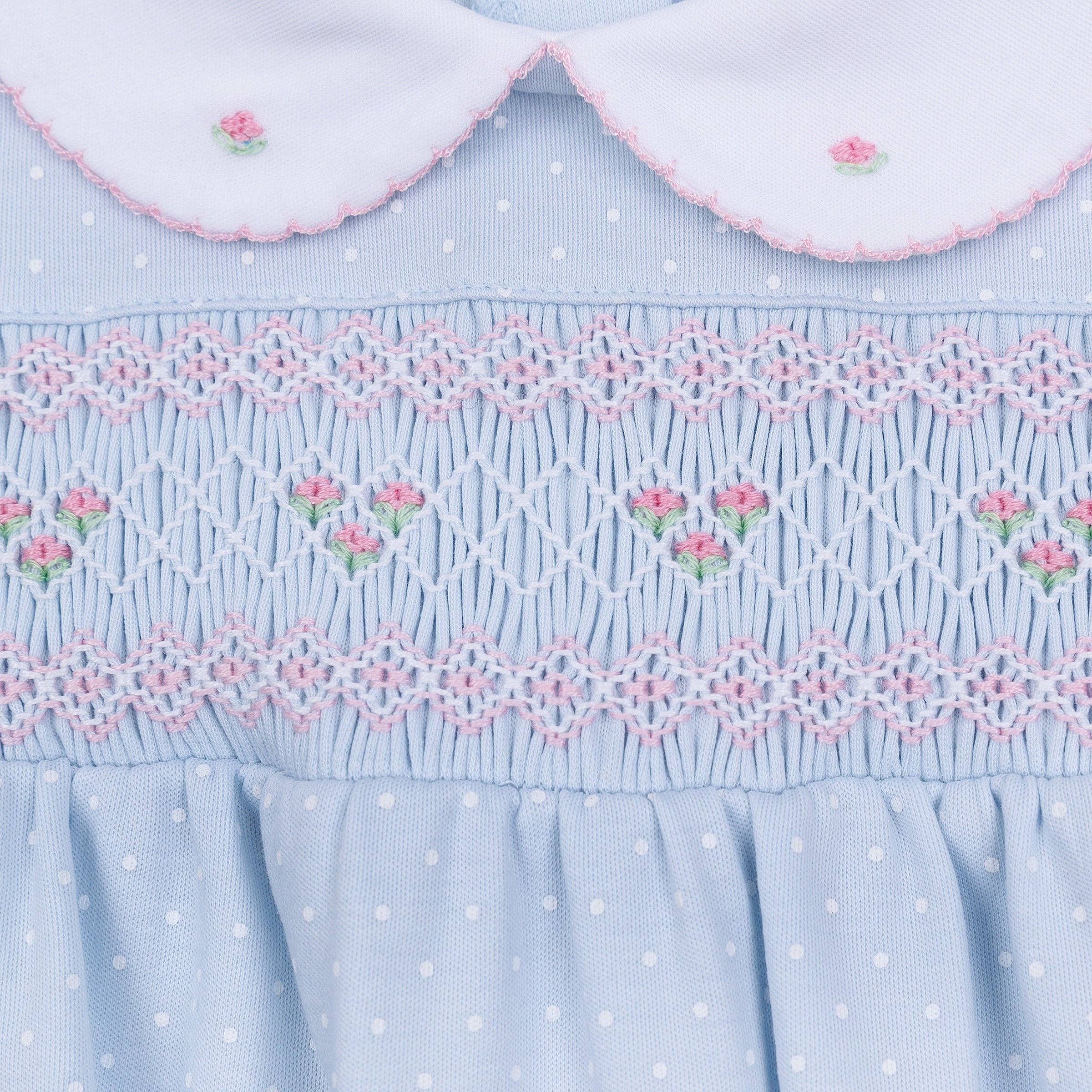 Magnolia Baby - Piper's Classics Smocked Bubble