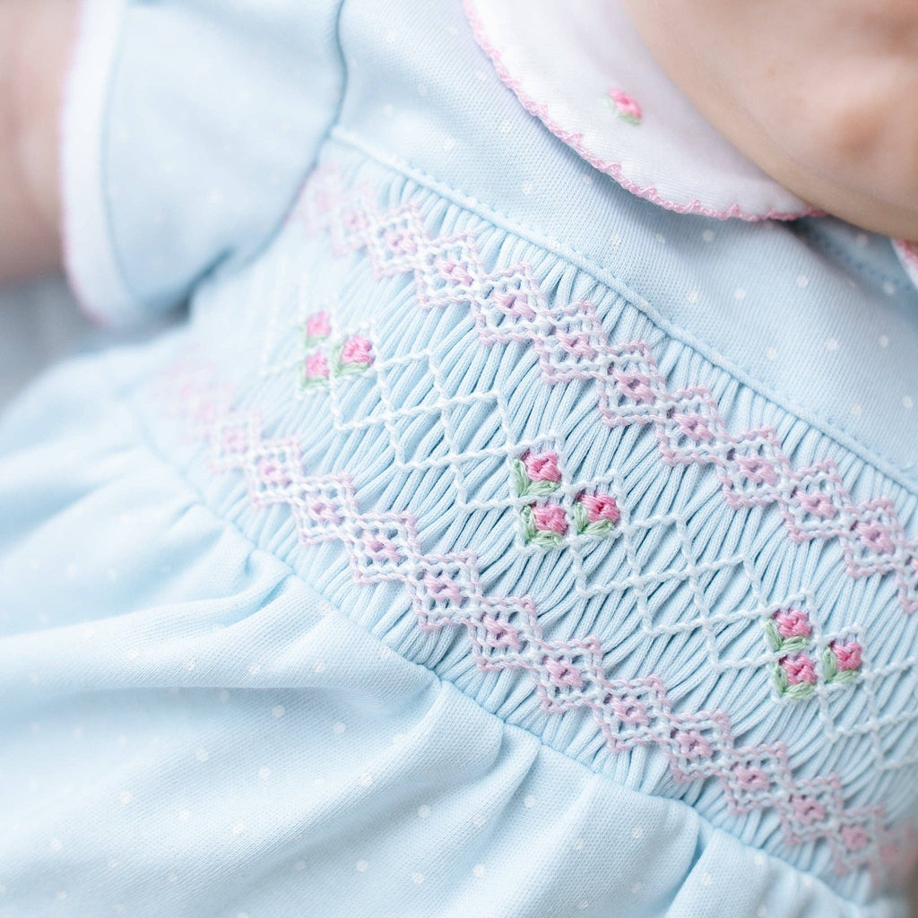 Magnolia Baby - Piper's Classics Smocked Bubble